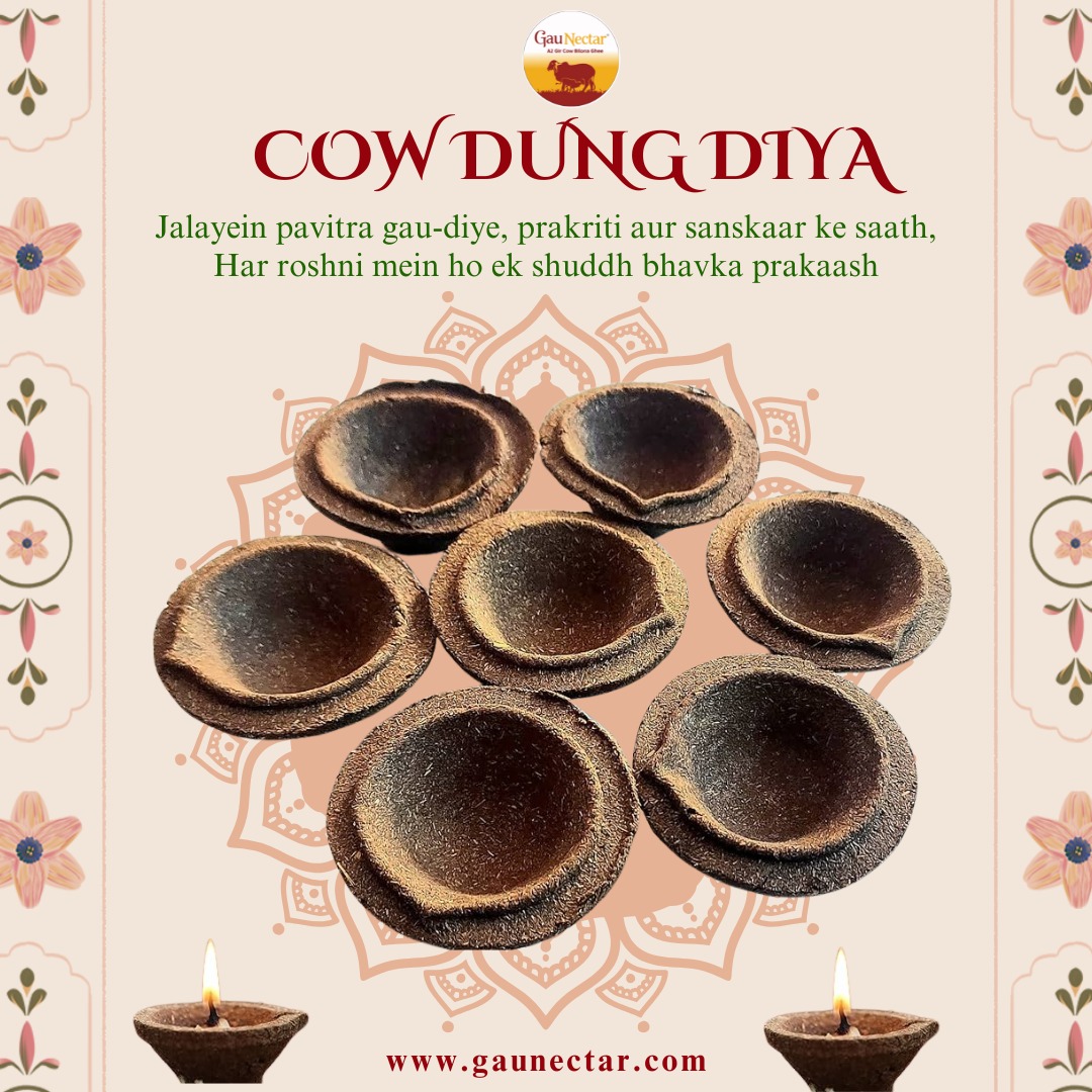 Cow Dung Diva | Gaunectar