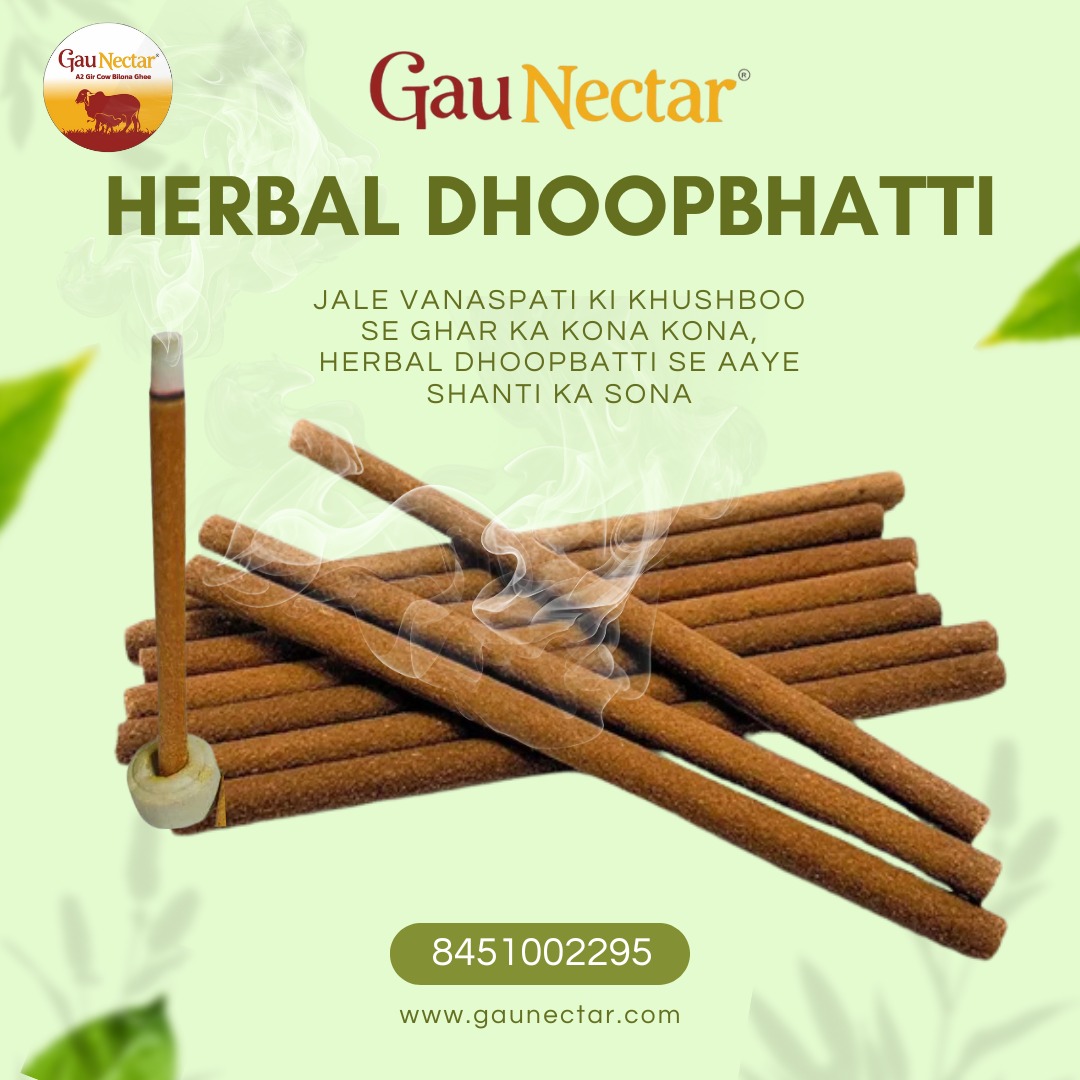 Herbal Dhopbhatti Sticks | Gaunectar